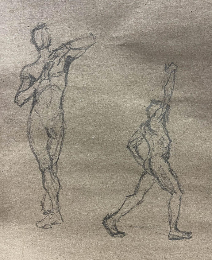 Male Figure Drawings